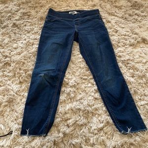 Dark Blue Old Navy Rockstar Jeggings
